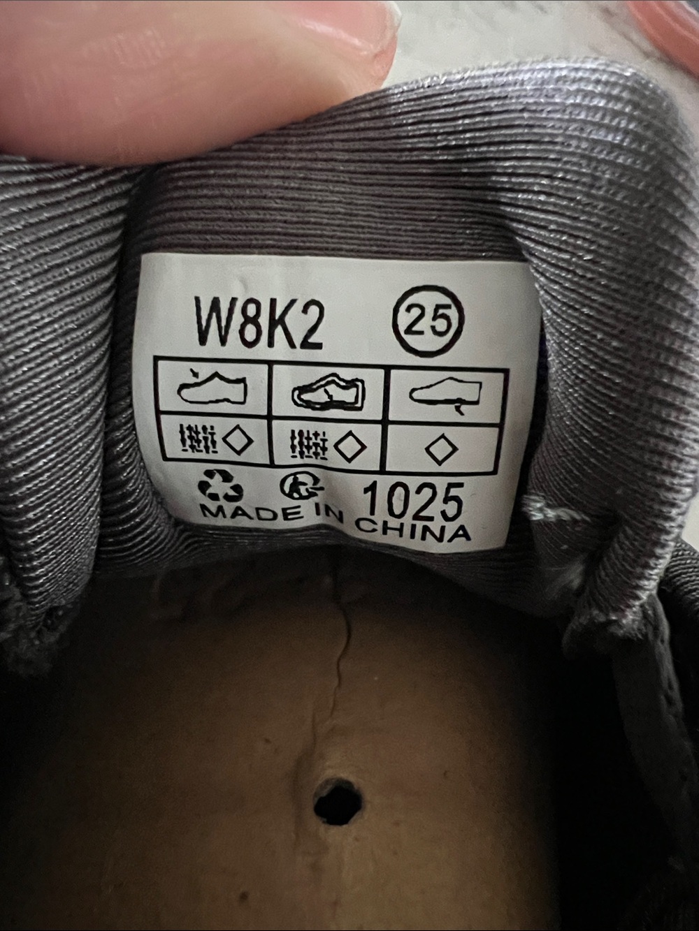 NWOT Kids Gray Mesh Double-Strap Sneakers - Picture 3 of 3